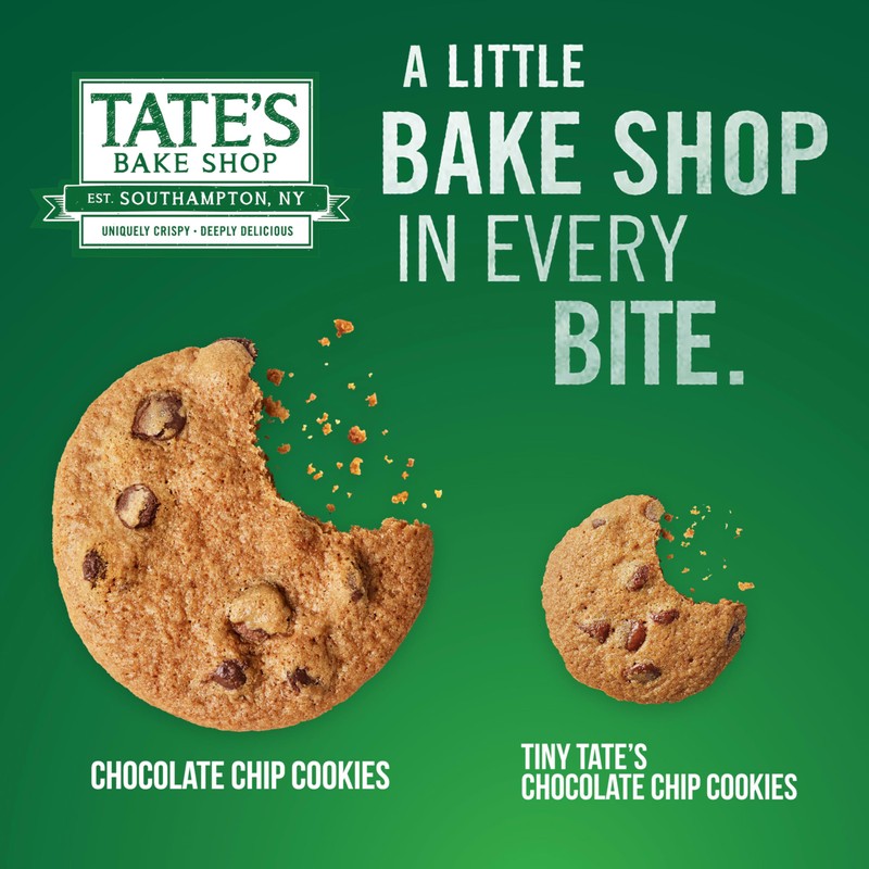Tate's Bake Shop Chocolate Chip Cookies and Tiny Tate's Chocolate