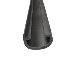 Brickyard Automotive SAMPLE - 3/4" Camper RV Fifth Wheel Trailer Screw Cap Cover Molding Trim- BLACK