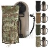 KRYDEX Tactical Vest Hydration Carrier Modular 3L Water Bladder MOLLE