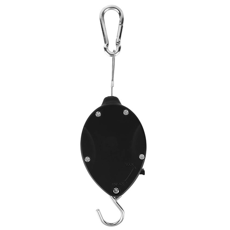 Tnfeeon Plant Pulley Hanger, Retractable Plant Hook Pulley Adjustable Heavy