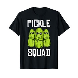 Funny Pickle Squad Novelty Gift Men Kids Big Dill Gang Lover T-Shirt
