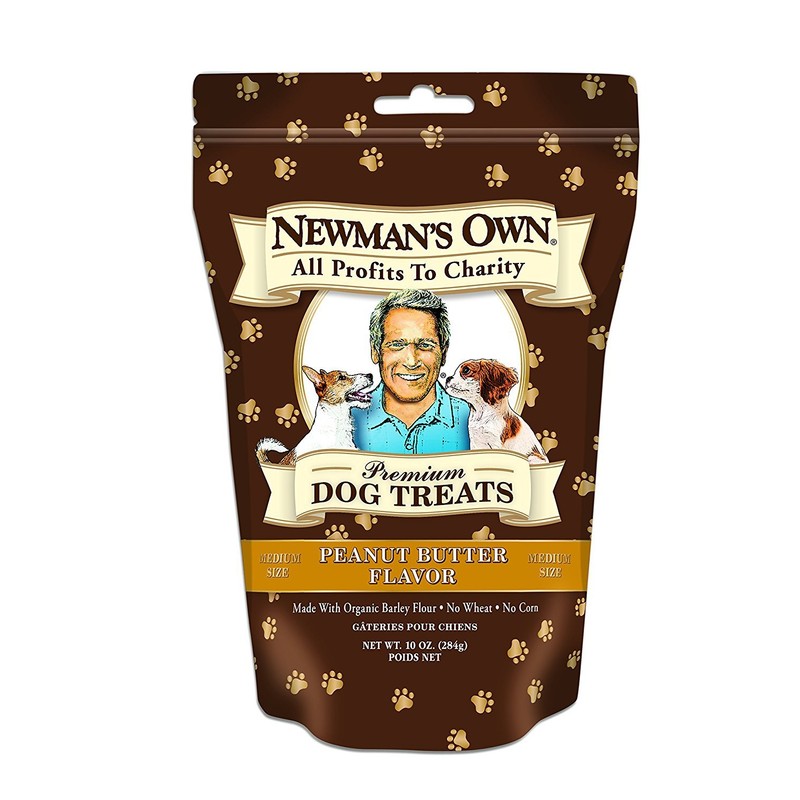 Newman'S Own Dog Biscuits, Peanut Butter Formula - Medium, 10-Oz.