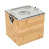 AQQHSAIN Compost Bin Kitchen with Lid Countertop Compost Bin Indoor