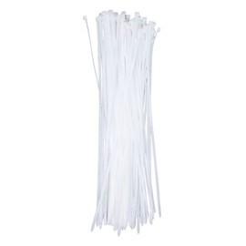 100pcs Cable Ties 250lbs Tensile Strength Extra Long Heavy Duty Nylon Ties for Indoor Outdoor White 600mm / 23.6in