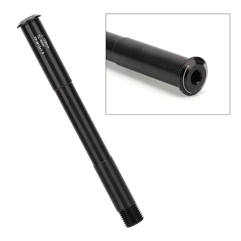 Culnflun Cycle Aluminum Alloy Front Fork Thru Axle Skewer 110x15