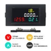 KETOTEK DC Power Meter 14-600V 50A Battery Monitor Digital Multimeter