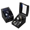 TRIPLE TREE Double Watch Winder+ 3 Soft Leather Watch Pillows