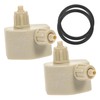 Sosoport Efficient Aquarium Co2 Reactor Bottle Caps Easy to Install