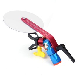 Universal Paint Baffle Adjustable Sprayer Guide with G7/8in Connector for 5000psi Airless Paint Spraying Machine