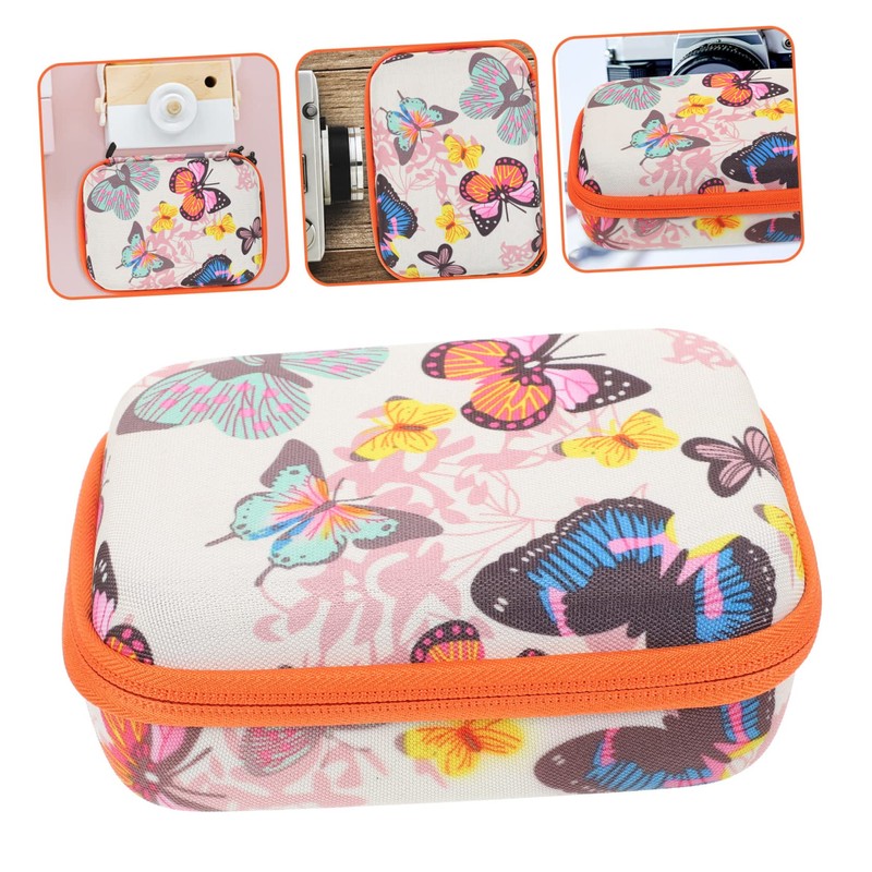 Tofficu Camera Case Zipper Bag Portable Outdoor Camera Pouch for