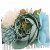 Healeved Bridal Hair Comb with Faux Flowers Elegant Wedding Hair