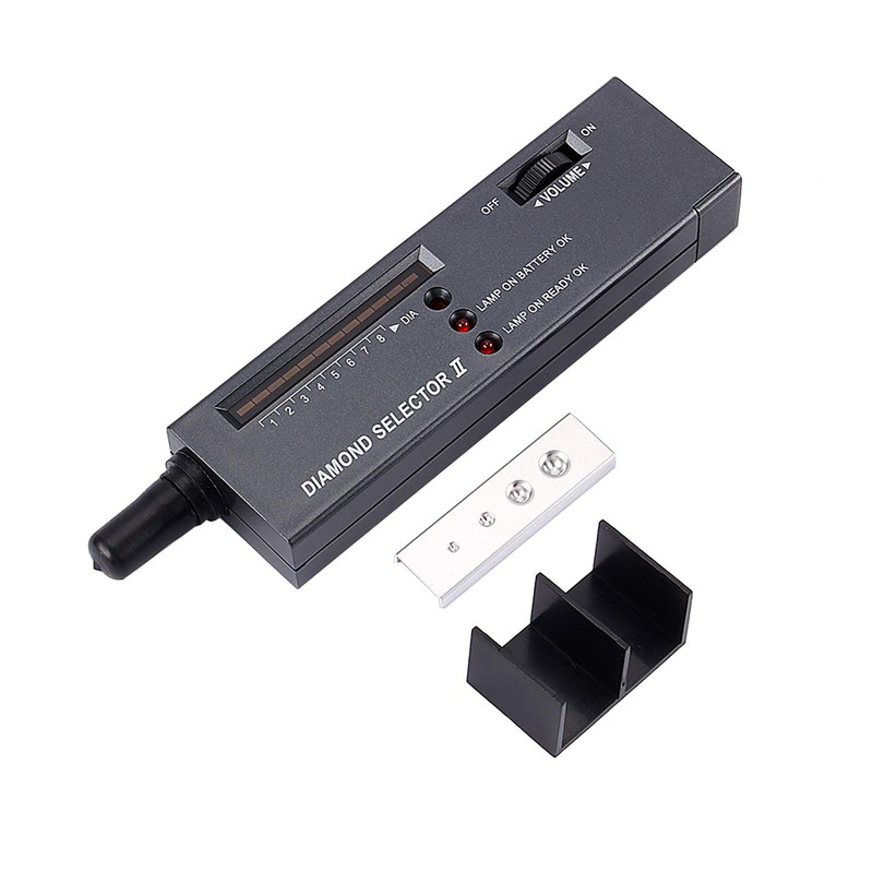 Yctze Professional Portable Tester with Illuminated Loupe for Testing Jewelry,