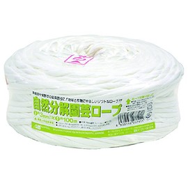 Minimalist Sol (marsol) Natural Biodegradable Gardening Rope 3 mm X 100 m White