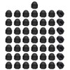 50 Pieces M8 Nylon Acorn Nut Plastic Bolt Nut Caps