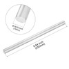 sourcing map Aluminum Solid Round Rod Lathe Bar 15mm x