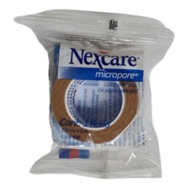 Cintas Micropore Color Piel Nexcare 5cm