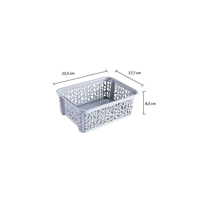 BranQ – Home essential Universal, multifunctional, adjustable storage basket in