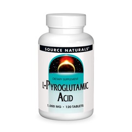 Source Naturals L-Pyroglutamic Acid Dietary Supplement - 120 Tablets
