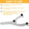 YMT Heavy Adjustable Gland Nut Wrench with 1/4" and 5/16"