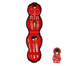 Beavorty 1 Set Stainless Steel Cartoon Nail Clipper Set Manicure and Pedicure Kit for Complete Nail Care Durable Tools for Travel Cute Design for Women and Men