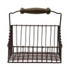 Treasure Gurus Rustic Metal Wire Storage Bin Basket Napkin Holder