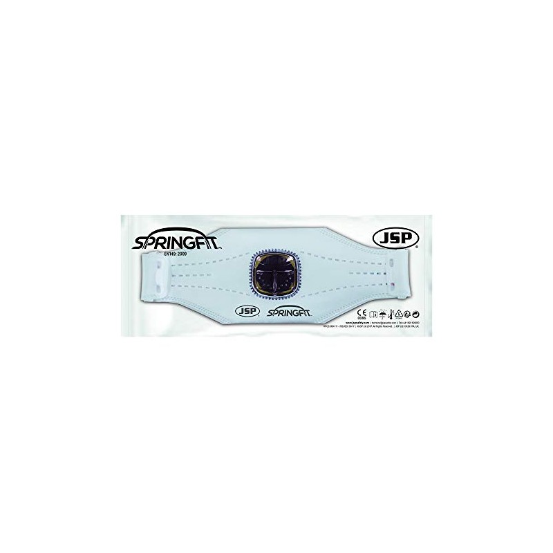 JSP Springfit 425mL FFP2 Disposable Dustmask with Typhoon Valve,medium/Large (BGA172-202-N00)