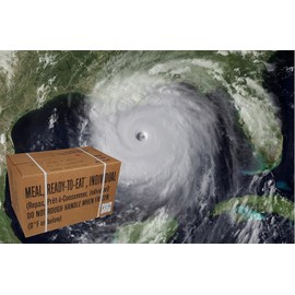 MRE 2019 Inspection Date Case, 12 Meals with 2019 Inspection Date, 2016 Pack Date. Military Surplus Meal Ready to Eat. (A-Case)