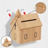 Amcortn Offering Boxes for Church - Prayer Request Box, Wood