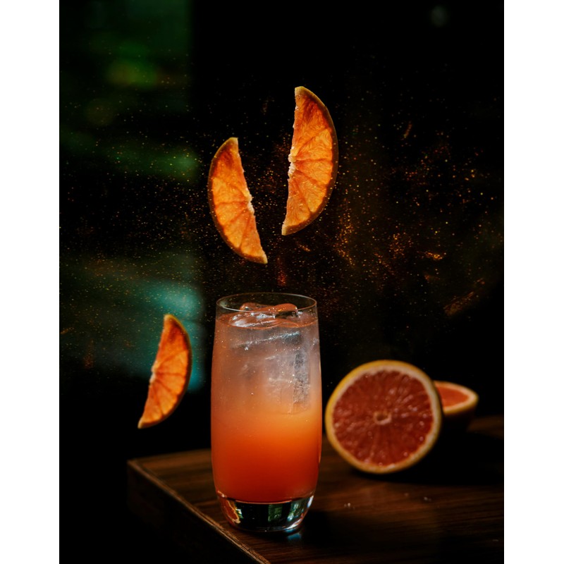 Blood Orange Simple Syrup, 12.7 oz. For use in Cocktails,