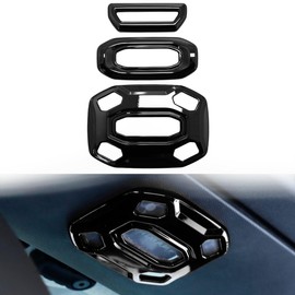 BARONG for Jeep Wrangler JL Gladiator JT 2018-2023 Accessories Dome Light Cover Trim (Black