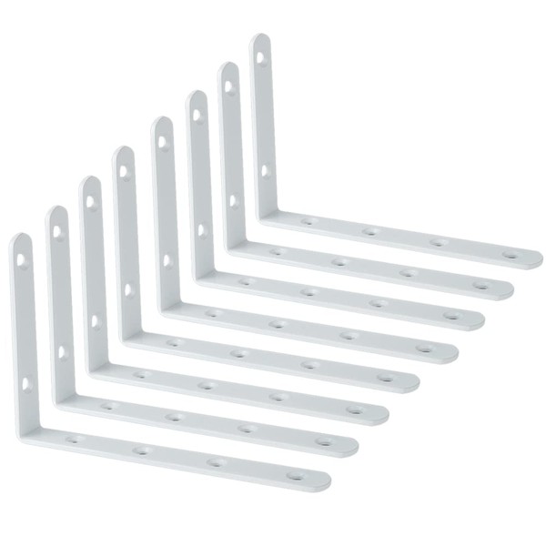 SAYAYO Angle Shelf Bracket, Stainless Steel, L Shaped, 90 Degree