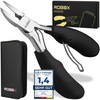ROBBX® Professional Nail Clipper for Strong Toenails and Fingernails, Soft
