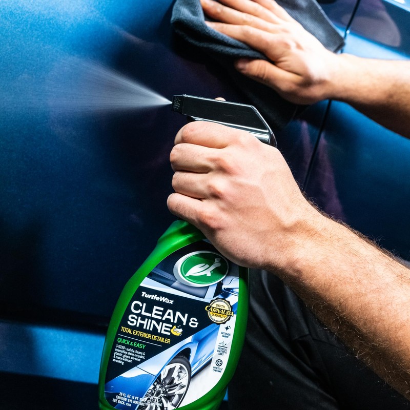 Turtle Wax Quick Easy Clean & Shine Detailer detergente cera