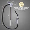 Deway Automatic Fuel Transfer Pump with Nozzle for Flow Control