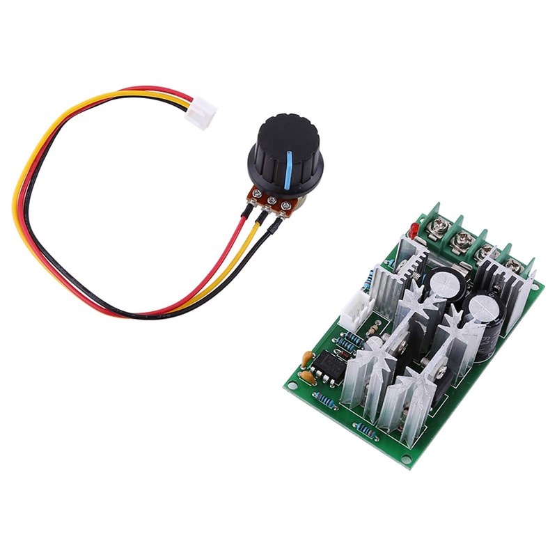 DC 10-60V Adjustable 12V Potentiometer Voltage Regulator 1200W PWM Motor