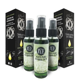 JYE 3 Frascos De Aceite JYE De Arbol De Te 60 ML Cada Uno