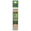Clover NOM073934 Takumi Bamboo Double Point Knitting Needles 5", 5