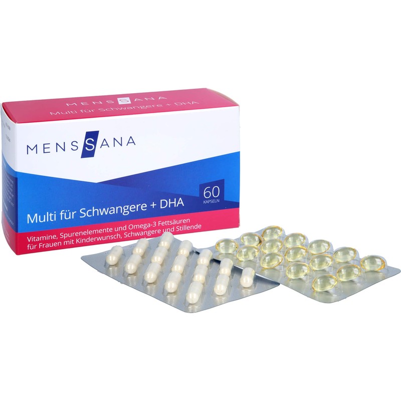 Multi for Pregnant Women + DHA MensSana Capsules Pack of