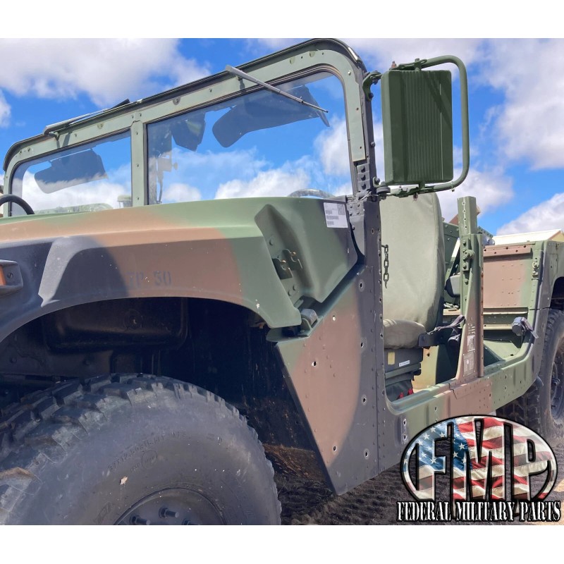 AM General OEM Mirror Green Left Driver Side fits HUMVEE