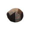 Walker & Hawkes - Unisex Flat Cap in Patchwork Design