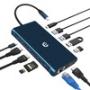 Tymyp USB C Hub, 12-in-1 Docking Station, USB C Hub