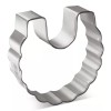Unbranded Baby Bib Cookie Cutter 3'' Metal