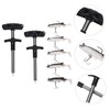 BESPORTBLE 7pcs Fishing Hook Remover Tool with Ergonomic Handle Vivid