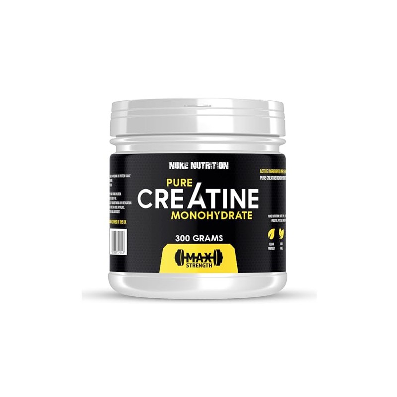 Nuke Nutrition Creatine Monohydrate Powder 300g - Micronised