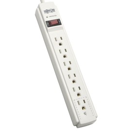 Tripp Lite 6 Outlet Surge Protector Power Strip 6ft Cord 790 Joules LED & INSURANCE (TLP606)