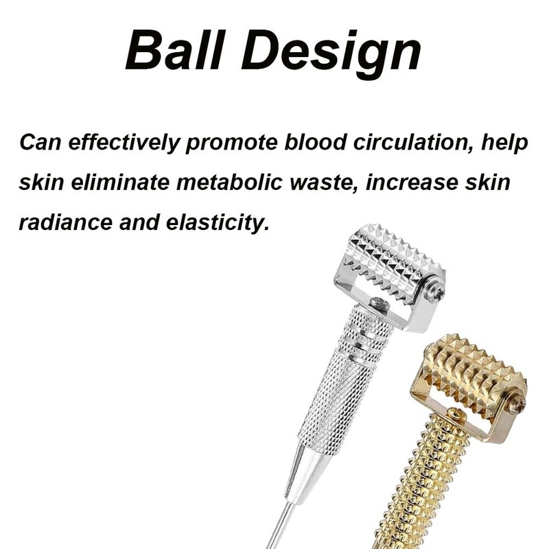 1 Piece Face Massage Roller, Acupuncture Points Acupressure Roller Ear