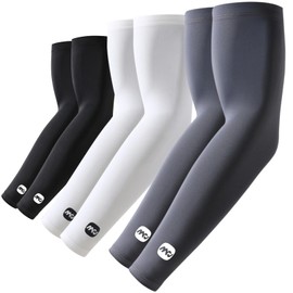 ROCK TAKIN UV Sun Protection Arm Sleeve Gaming for Men Women, UPF 50+ Cooling Arm Warmers Summer Compression Tattoo Arm Warmers Unisex Arm Warmers for Cycling Basketball Golf Baseball Football - 3