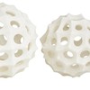 Deco 79 Polystone Abstract Decorative Ball Orbs & Vase Filler,