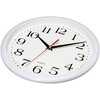 Bernhard Products - White Wall Clocks,10 Inch - Set of