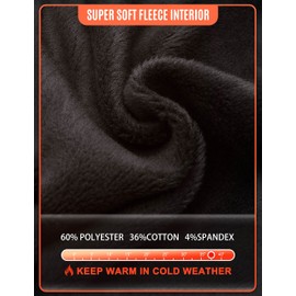 IUGA Fleece Lined Sweatpants Women Joggers with Pockets High Waisted Sherpa Winter Pants for Women Warm